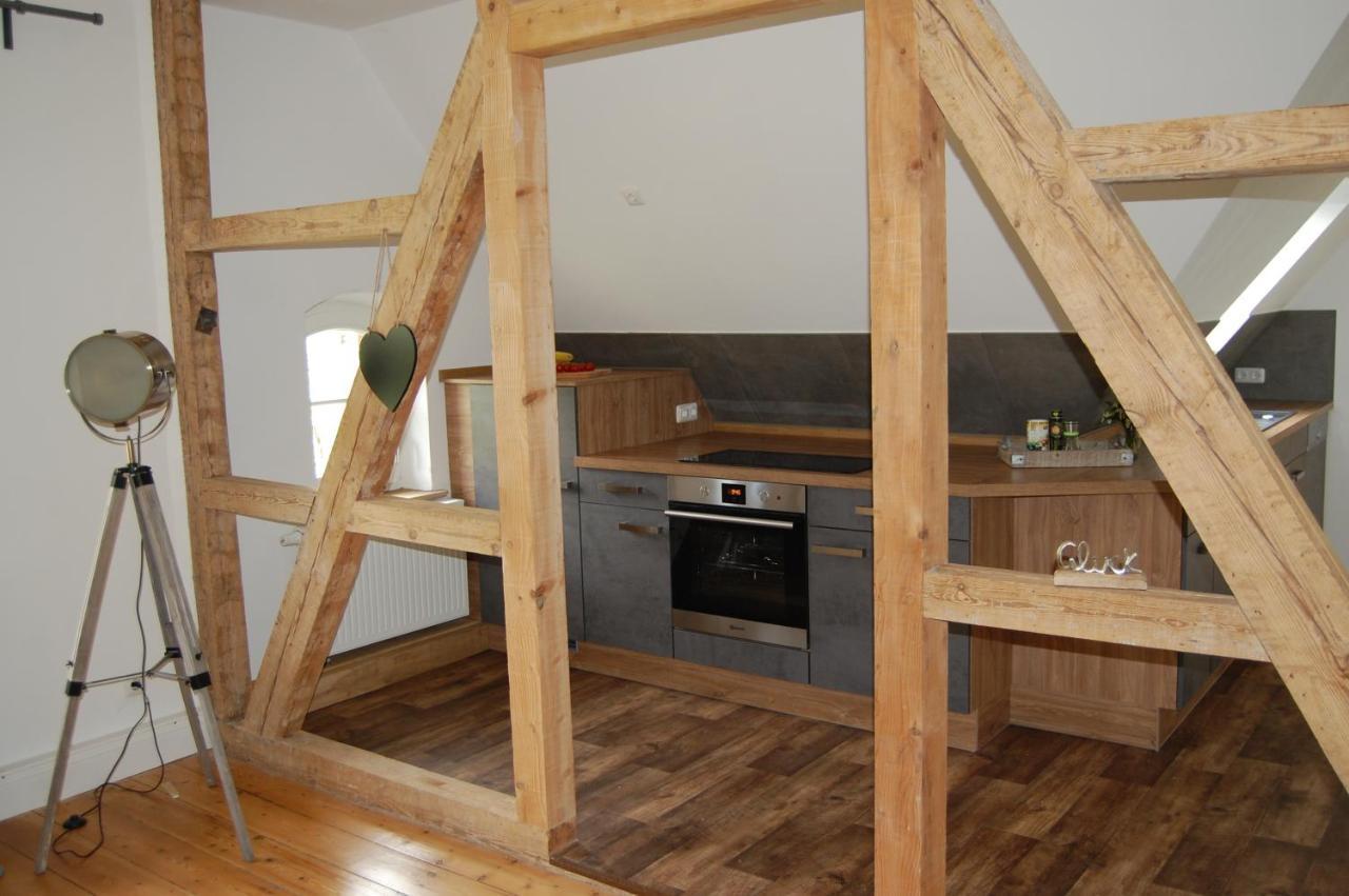 Ferienwohnung Ehemalige Revierfoersterei "Uns Luett" Kuhstorf Esterno foto