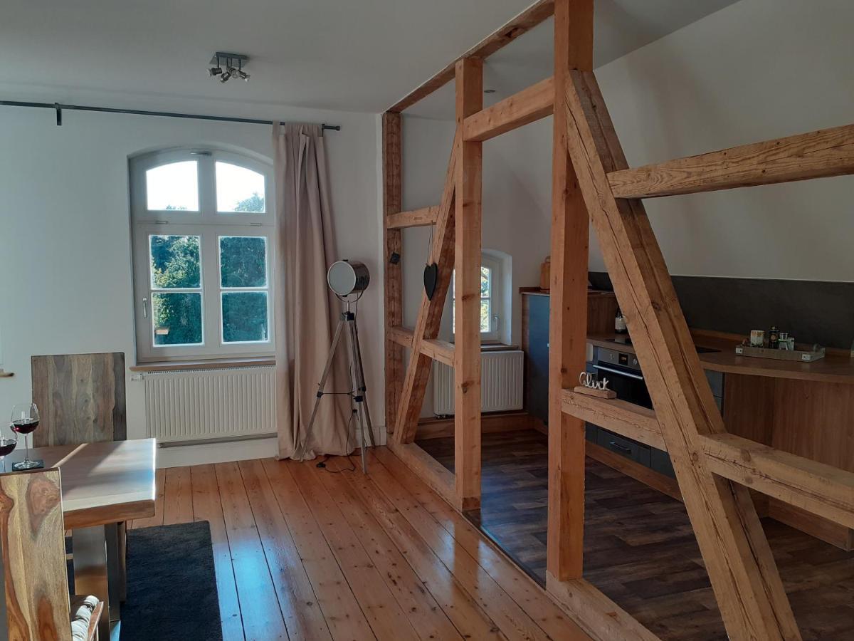 Ferienwohnung Ehemalige Revierfoersterei "Uns Luett" Kuhstorf Esterno foto