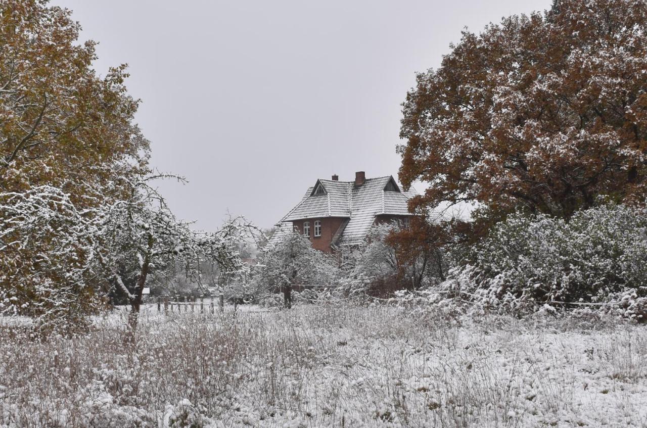 Ferienwohnung Ehemalige Revierfoersterei "Uns Luett" Kuhstorf Esterno foto