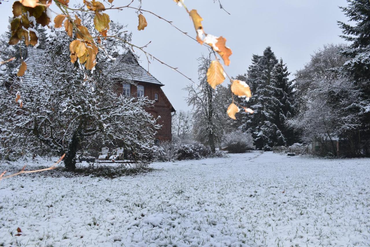 Ferienwohnung Ehemalige Revierfoersterei "Uns Luett" Kuhstorf Esterno foto